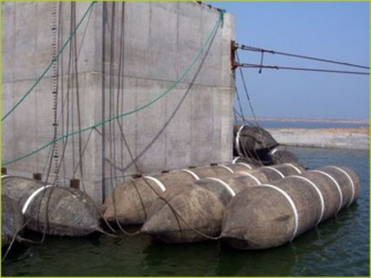 качество  Floating Marine Salvage Airbags Natural Rubber Rescue Ship Launching Фабрика