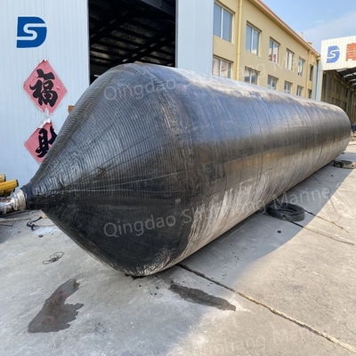 Черная морская резиновая подушка с надувными и ремонтными комплектами OEM доступна для индивидуальных потребностей