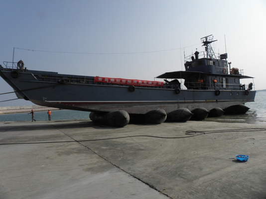 Баржа стыкуя раздувного резинового морского пехотинца воздушной подушки поднимая пневматическую воздушную подушку